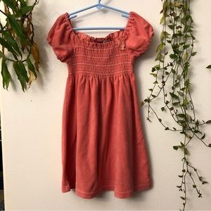 Disney Princess Dress Toddler Child Terrycloth Stretch Waist Pink size 6 Vintage